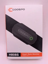 Coospo H808s Heart Rate Monitor Chest Strap Bluetooth Black