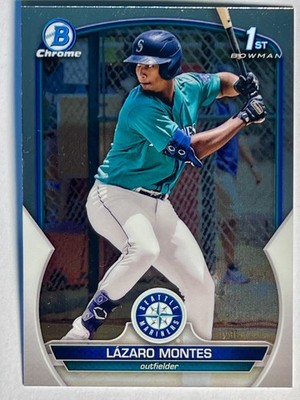 2023 Topps Bowman Chome - Lazaro Montes - 1st Bowman