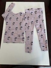 Disney PJ Set Long Sleeve shirt and pants Minnie Mouse 2 years