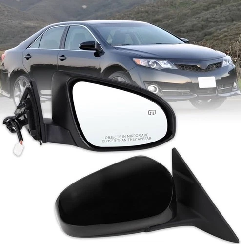 Right Side Power Non-Heated Manual Folding View Mirror To 2012-2014 Toyota Camry