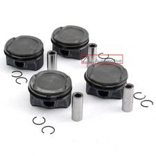 4pcs Pistons & Rings Set STD For Volvo B4204T S60 S90 V40 V60 V90 XC60 2.0 T4 T5