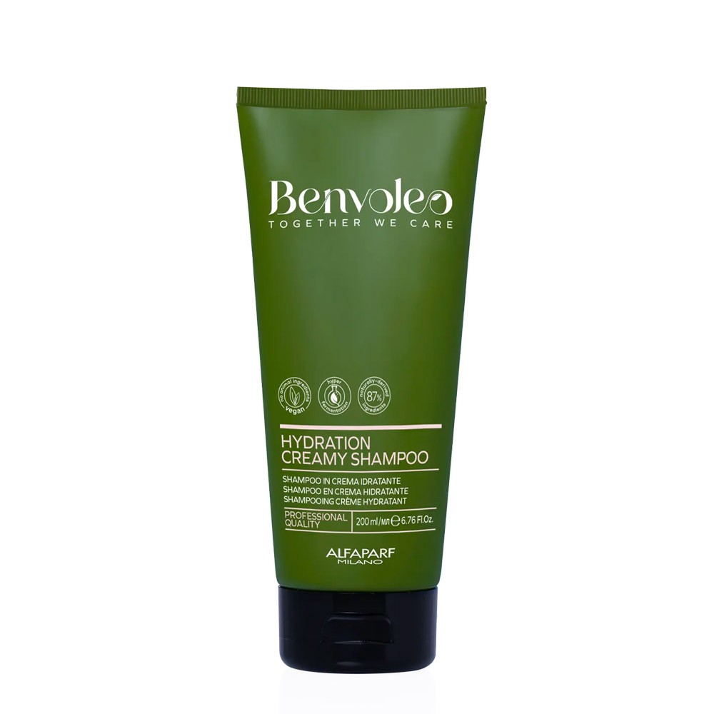 Alfaparf Milano Benvoleo Hydration Creamy Shampoo For Dry Hair - Clean Vegan Sustainable Hair Care - Sulfate Free Shampoo - Hydrates Moisturizes N - Image 2