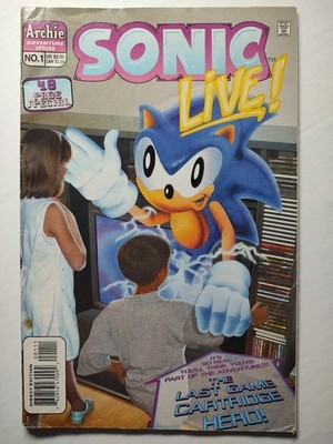 Sonic Live! #1, VG/FN, Archie Adventure Series 1997, Sonic the Hedgehog, Special