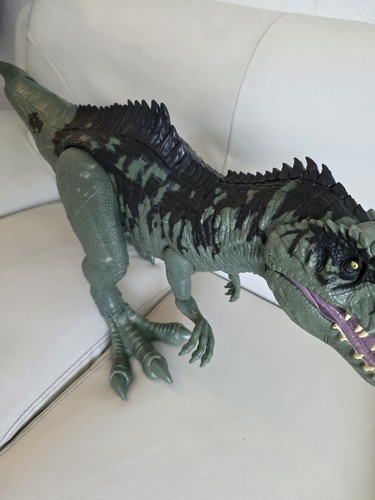 Jurassic World - Strike 'N Roar Giant Dino - grün/grau - Bild 4 von 13