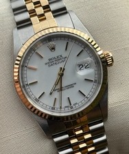 Rolex Datejust 36 - 16233 - Top Condition no stretch white dial