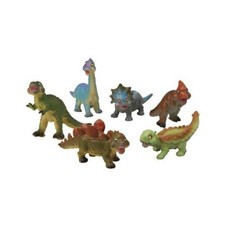 CP Toy Constructive Playthings Dinosaur Set for Toddlers, Soft and Squeezable