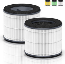 AP-T10FL Filter, 2-Pack, Hepa-Type, Compatible with Homedics 4-In-1 Air Purifie