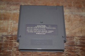 Nintendo NES Gotcha! The Sport! cartridge Permastruct rental case + instructions
