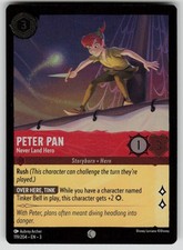 Peter Pan Never Land Hero Cold Foil Common Into the Inklands 119/204 Lorcana NM