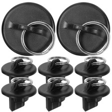 8 Pcs Replacement Parts for Roller Shade Blinds Awning End Plug Bungee Kit