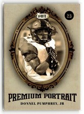Donnel Pumphrey, Jr. 2017 SAGE HIT Premium Portrait SD State Aztecs #PP-DP