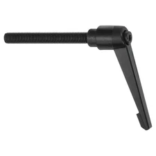 Clamping Lever Handles, M10 x 80mm Male Thread Knobs Handle, Black