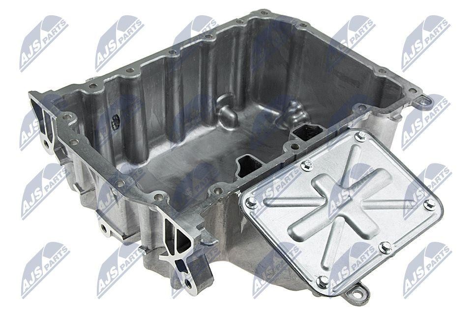 NTY Reinforced Oil Pan BMO-WW-035 With Oil Drain Plug For Seat Skoda VW