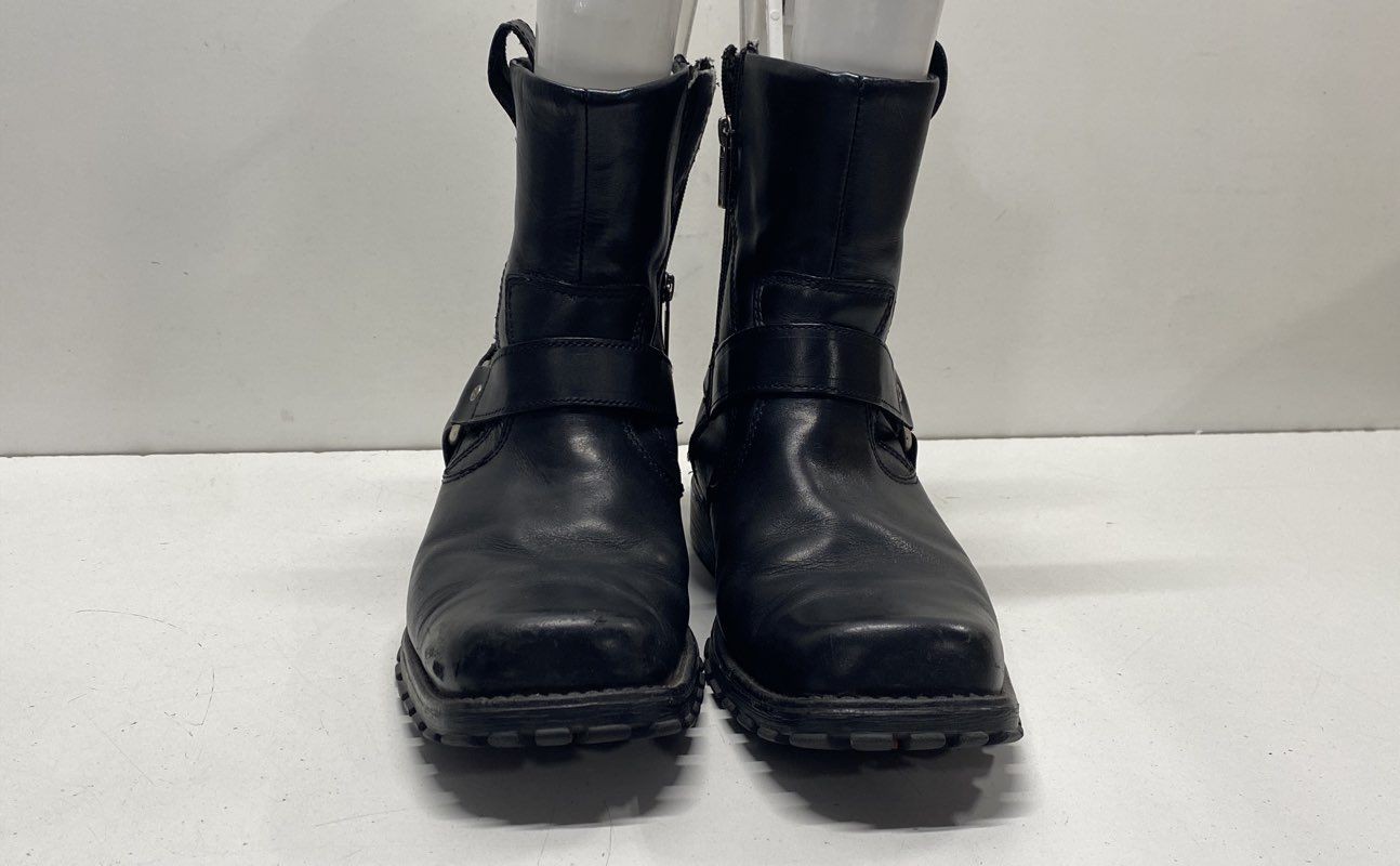 Harley-Davidson Black Solid Harness Boot Boot Men… - image 3