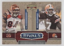 2008 Donruss Gridiron Gear Rivals Silver Braylon Edwards TJ Houshmandzadeh 0b5