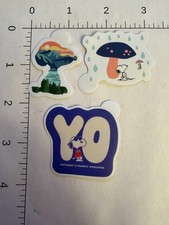 STICKER: Peanuts Charlie Brown Snoopy Woodstock reusable