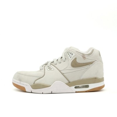 Nike Herren Air Tech Challenge II Schuh Beige Wildleder Schaft Sneaker EU 40.5