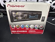 Ultra Rare Pioneer DEH-X9600BHS Bluetooth CD Player Audiophile Grade Receiver