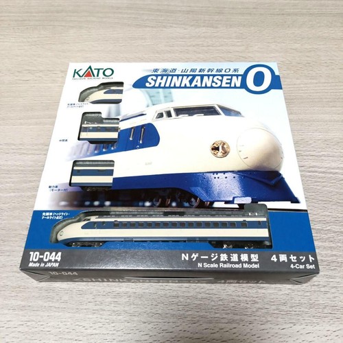Juego de 4 coches KATO 10-044 Tokaido Sanyo Shinkansen serie 0 840084 | Condition: Used