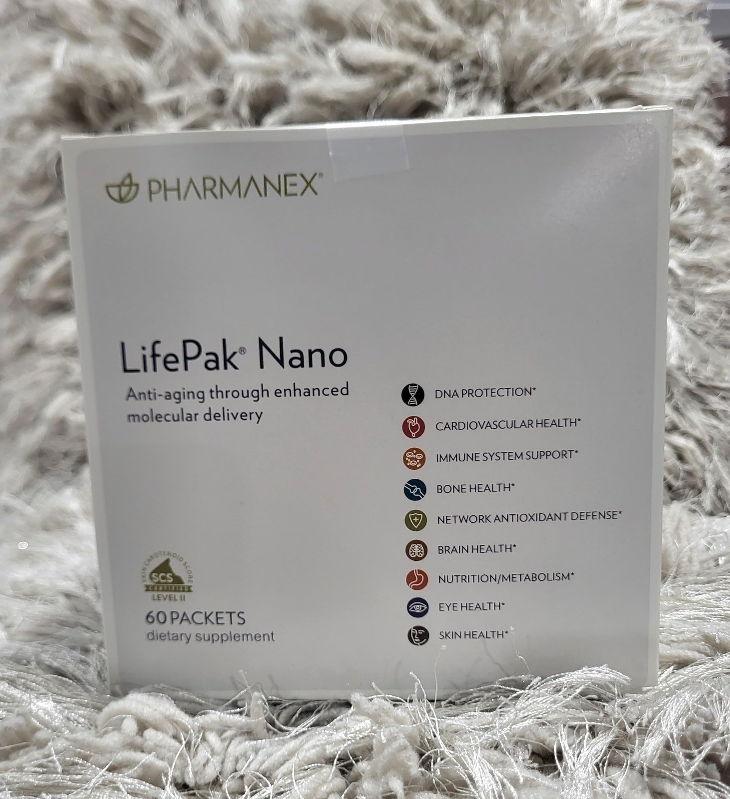 Nu Skin Pharmanex Lifepak Nano, 60 packets, Exp 01/2027 New