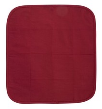 Quilted Waterproof Seat Protector, Burgundy
