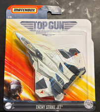 Matchbox Top Gun Maverick Enemy Strike Jet New Sealed