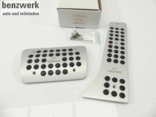 Mercedes S-Klasse W222 Pedalauflage Aluminium Set ORIGINAL CARLSSON