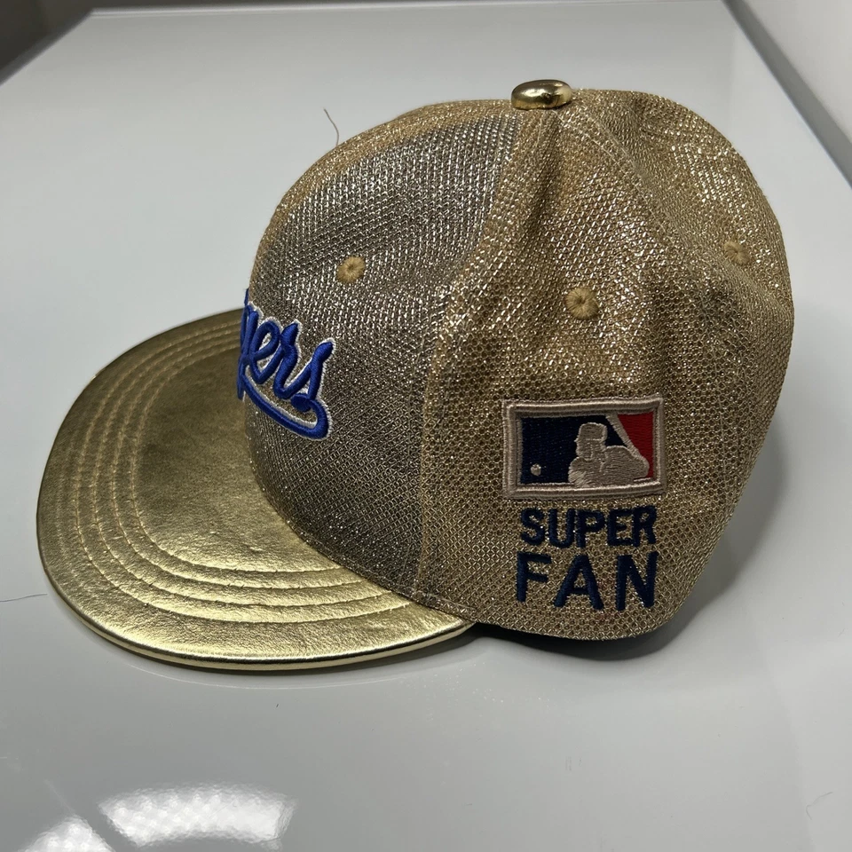 Texas Rangers SuperFan Gold Adjustable Hat - Image 4 of 4