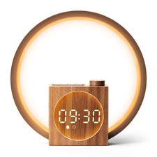 Sunrise Alarm Clock - Sound Machine for Sleep, 12 Ambient Colors 20-Level Di...