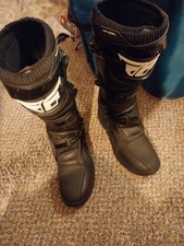 Moose Racing Motocross Boots Size 13. Mens Bl...