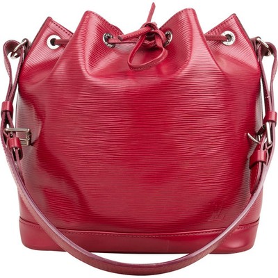 Louis Vuitton Red Epi Leather NM Sac Noé Petit Shoulder Bag Tasche