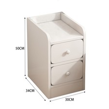 Mini Bedside Cabinet Small Nightstand Storage Drawer Bedroom Furniture