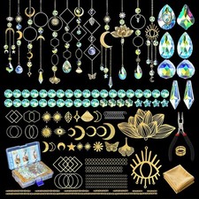 DIY Suncatchers 300pcs Sun Catchers Making Supplies Kit Art  Crafts Indoor New