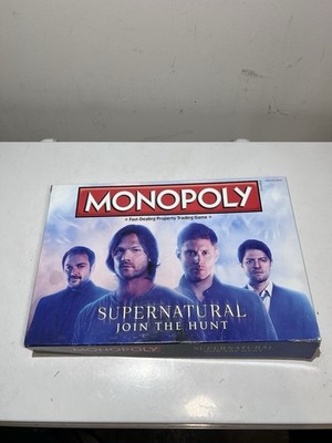 Monopoly Super Natural Join The Hunt Collectors Edition Complete Board Game 2015