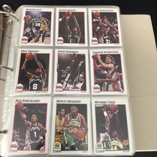 1991-92 Hoops Basketball Cards +Rookies 193-385 -You Pick- NBA Trading Cards