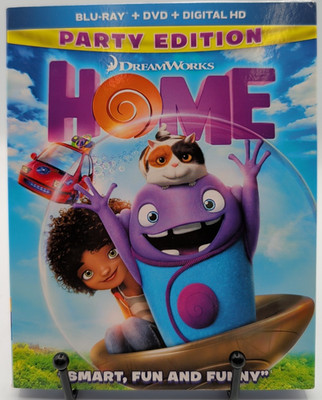 Home  (blu ray/dvd 2015) (NEW) Party Edition