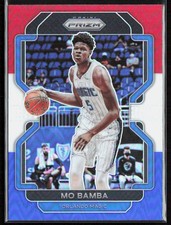 2021-22 Panini Prizm #42 Mo Bamba Red White and Blue