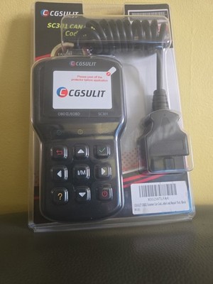 C Cgsulit SC301 CAN OBDII & EOBD SCANNER CAR CODE/ New