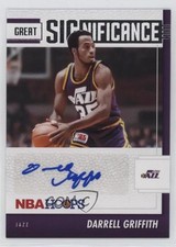 2021-22 Panini NBA Hoops Great SIGnificance Darrell Griffith #GS-DGF Auto 4f5