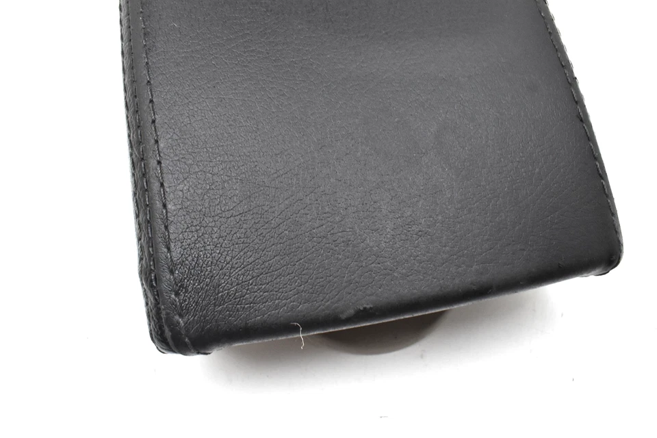 Toyota Prius 2010 2011 consola central cuero negro reposabrazos deslizante tapa cubierta OEM Foto 3 de 4