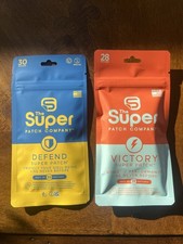 The Super Patch Company:The Defend Patch  The Victory Patch Pack Of 28 Patches