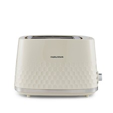 Morphy Richards 2-Slice Toaster Cream, Hive,  Removable Crumb Tray 220032