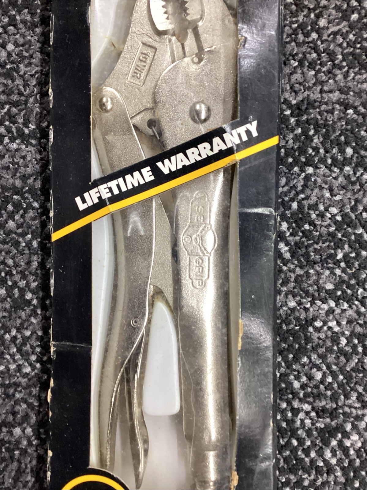 Vtg Vise-Grip Peterson Dewitt USA Original 10WR Locking Pliers in Original Box