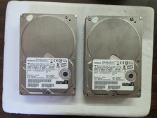 Lot of 2, Hitachi Deskstar 250GB IDE PATA 3.5 Hard Drives HDT722525DLAT80