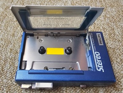 Philipps Stereo Cassette Player Vintage Retro Kassettenspieler Walkman TR 5660