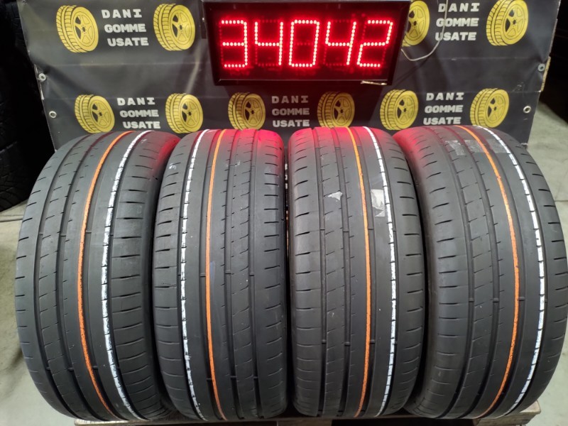 Pneumatici Estivi 4 Gomme usate 225 45 17 GOODYEAR Battistrada Residuo 65/70%