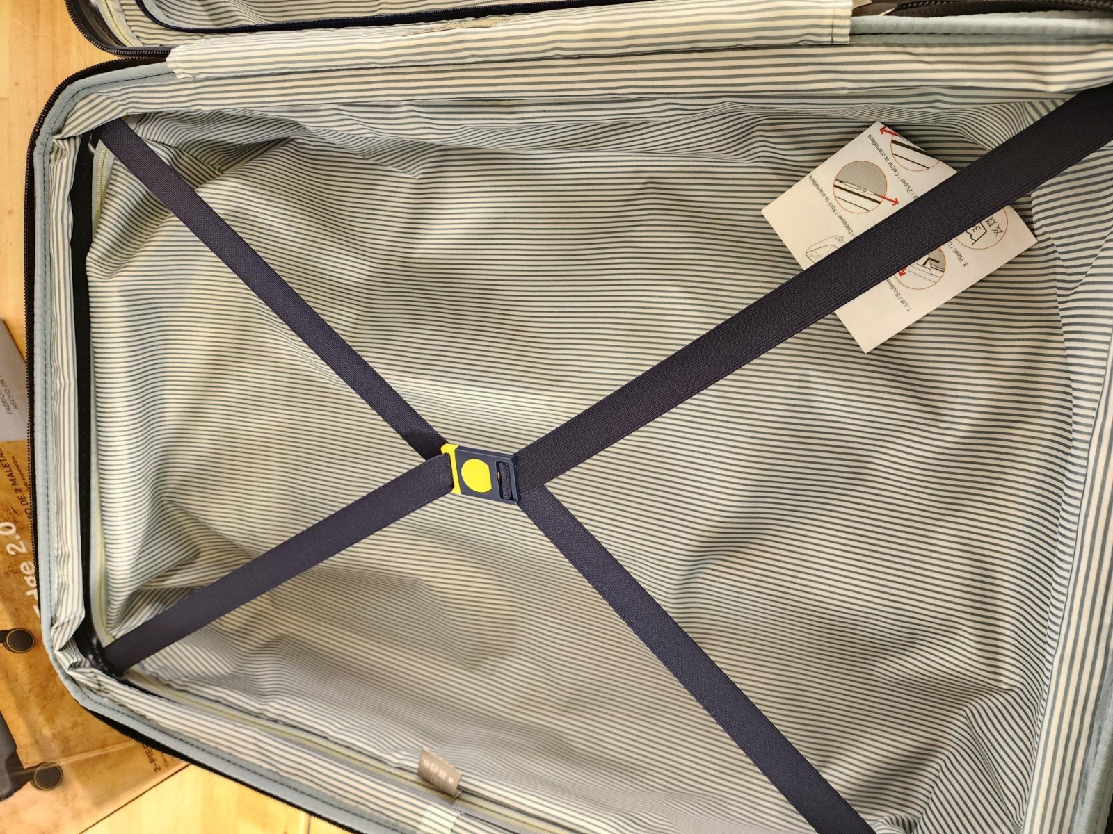 2 PCE GREEN Delsey Helium Edge Hardsided Luggage Suitcase Set Bags Carryon Check