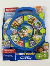 Fisher-Price Little People World of Animals See N' Say Toy For Age 1.5-5 years