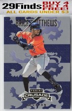 Brice Matthews 2025 Panini Crusade Silver #144 Houston Astros