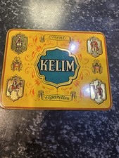 alte Blechdose Kelim Orient Zigaretten 20 Stück Cigaretten Orient Gold Rhenania